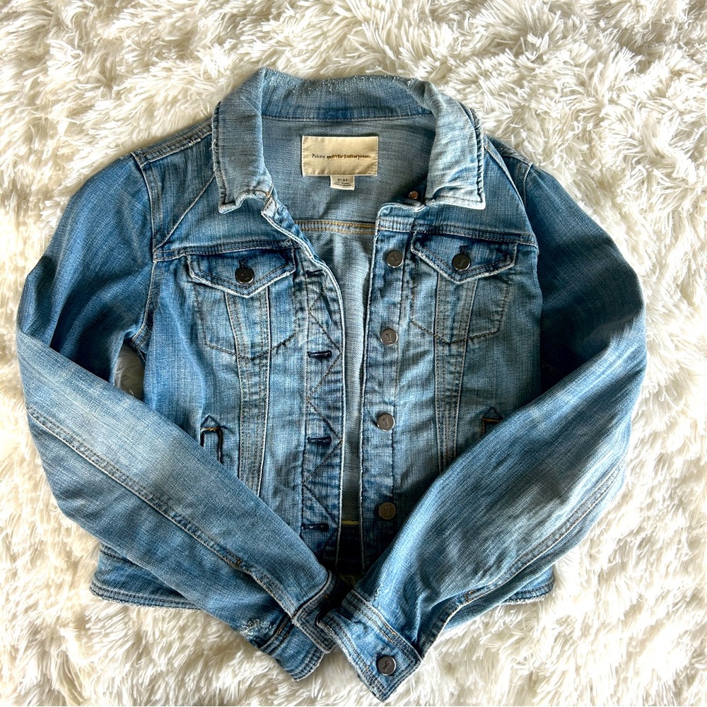 Anthropologie Pilcro and the Letterpress Denim Jacket - Size XS